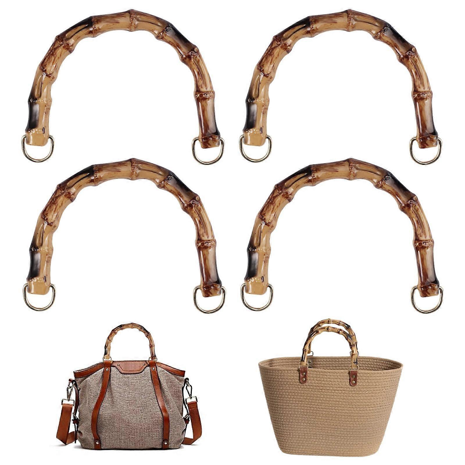 Bamboo Handbag Handles, UShape Handle