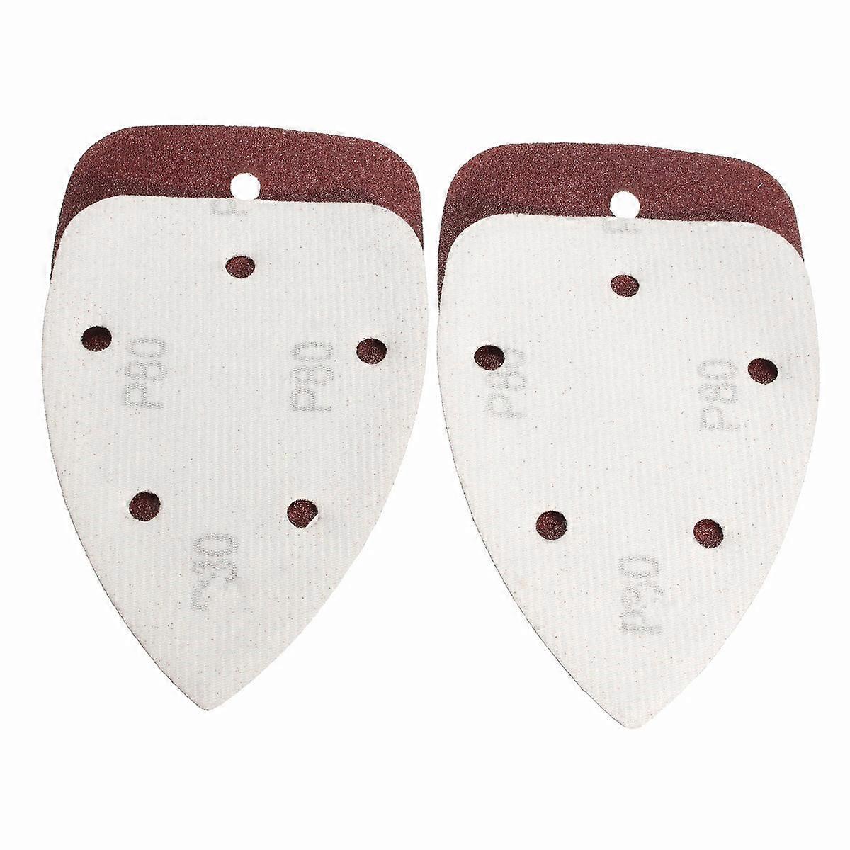 Disc Sandpaper Triangle Sanding Discs Industrial Use Sanding 50Pcs