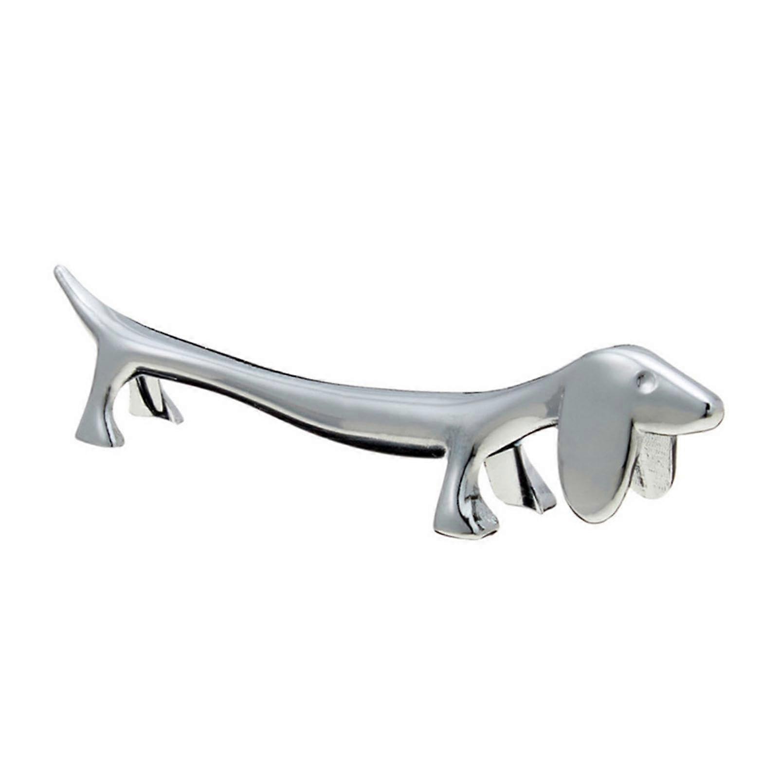 Chopstick Rest Knife Bench, Knife Rest Cutlery Tray Dachshund Cute Dog Stand for Chopsticks, Spoons, Fork , Table Decoration