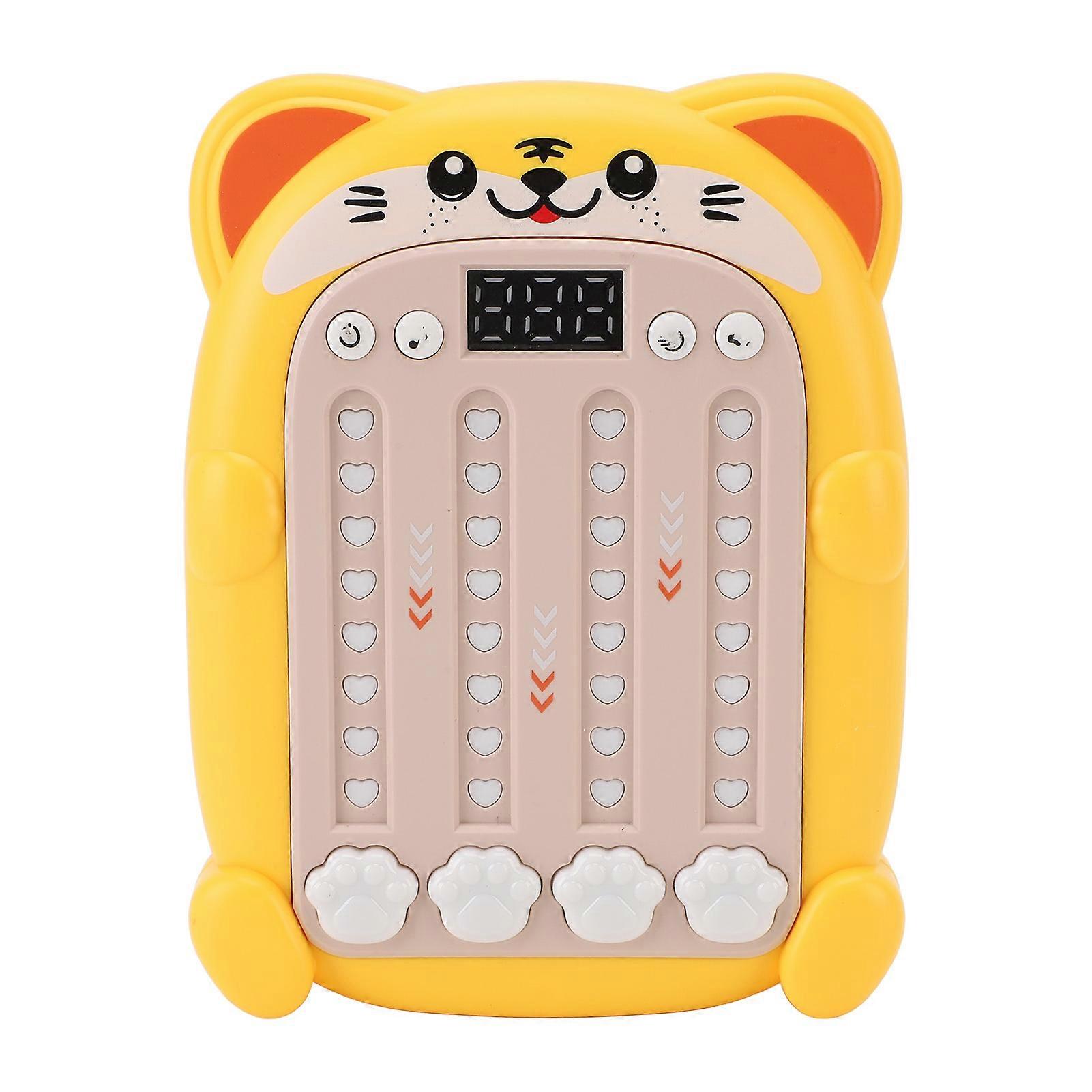 Rhythm Game Machine Quick Push Handheld Puzzle Machine Rhythm Button Game for Boys Girls