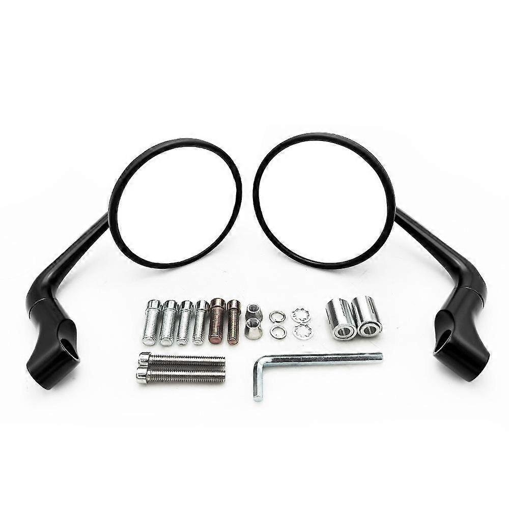 2pcs/Set Universal Motorcycle Electric Vehicle Handlebar Rearview Mirror