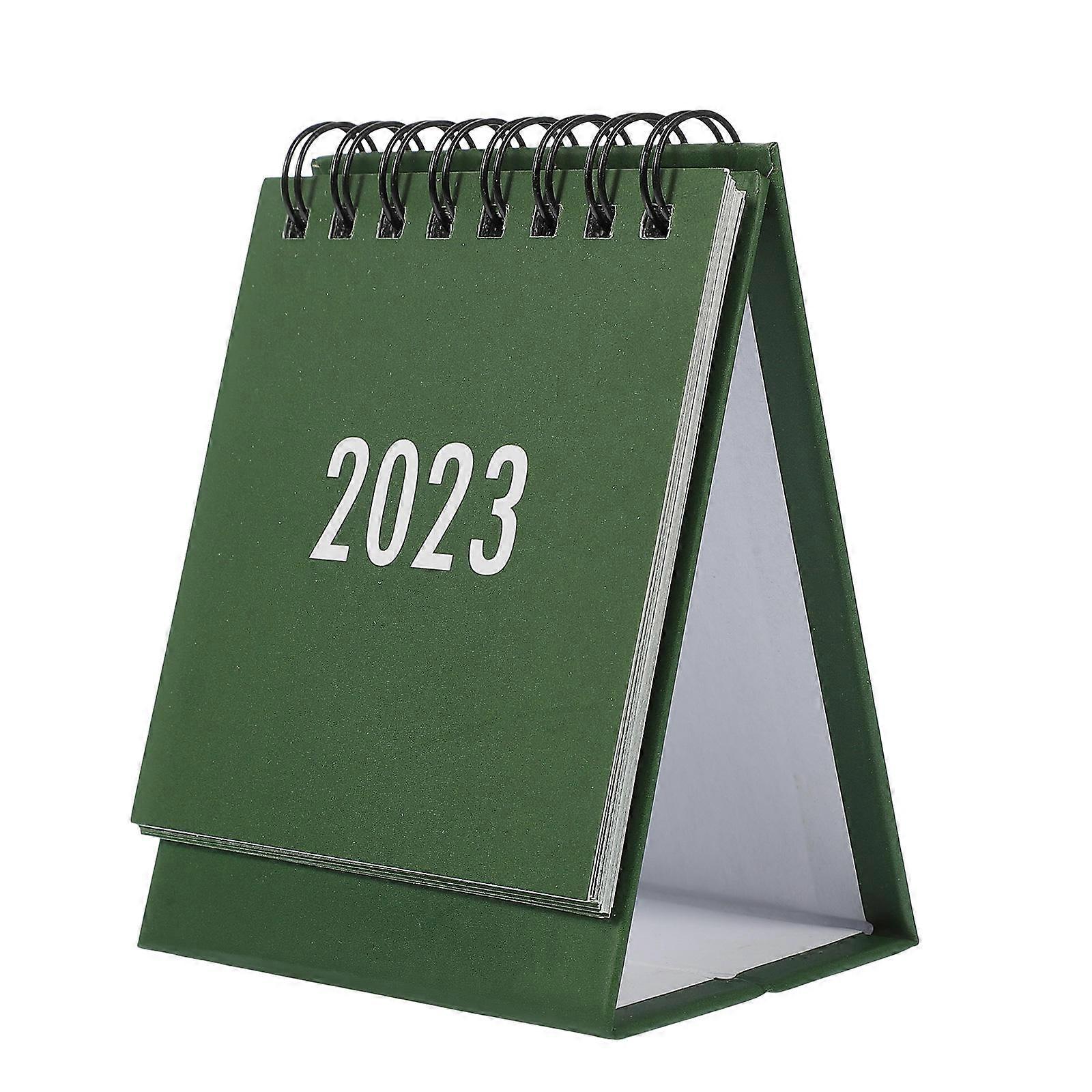 Office Calendar Small Desk Calendar Standing Flip Desk Calendar Users Who Need Planning Tools 1Pack