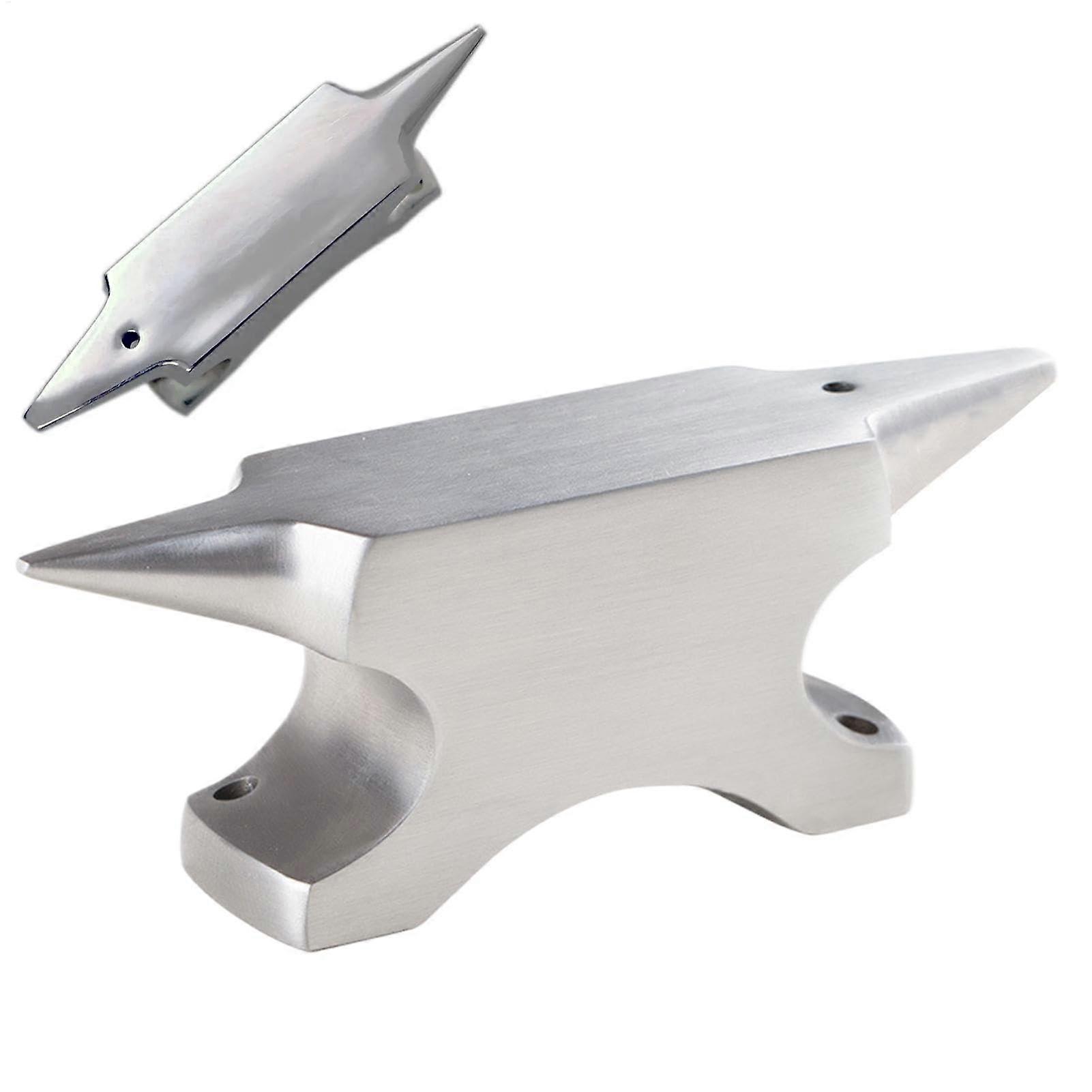 Stainless Steel Anvil Hornamboss Anvil Stable Workbench Double Horn for Metalwork
