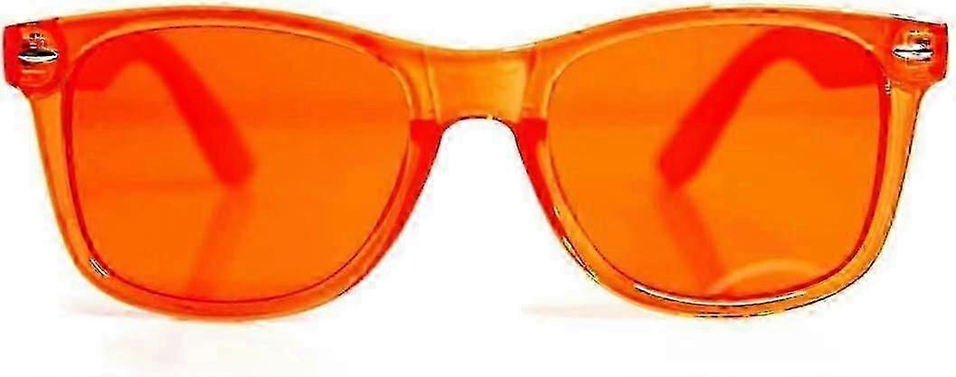 Violet Color Therapy Glasses - Chakra & Mood Relaxation Light Therapy