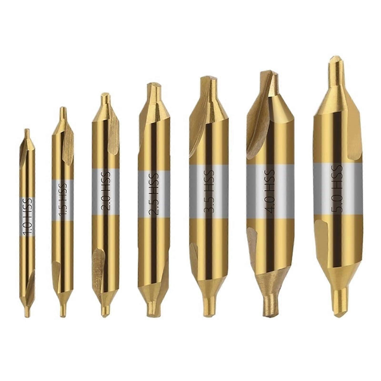 HSS Centre Drill 60 Degree Countersink Combination Drill Bit 3.0 mm for Metal with Sizes 1.0-6.0 mm