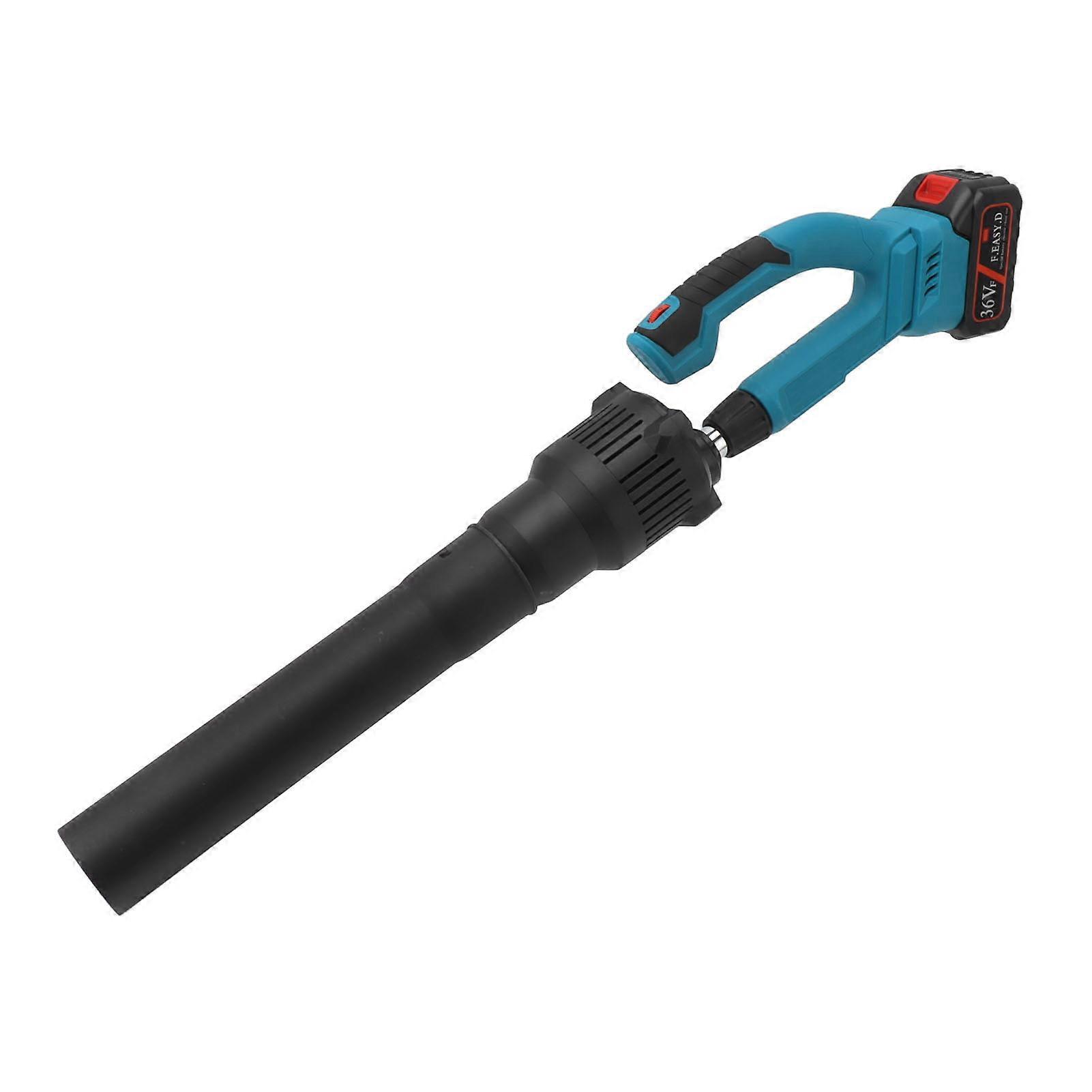 Cordless Leaf Blower Brushless Motor Rechargeable Car Snow Remover for Garden Courtyard 100‑240v US Plug
