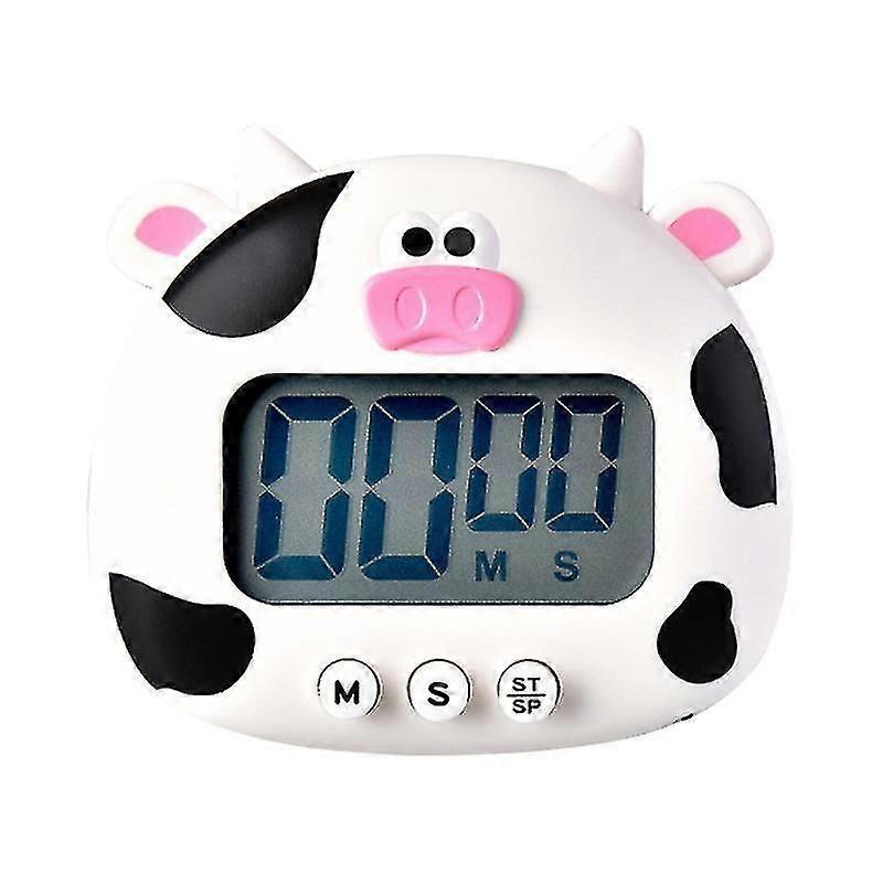 Digital Kitchen Timer Cute Animal Timer With Strong Magnet Back Stand Loud Alarm Large Screen