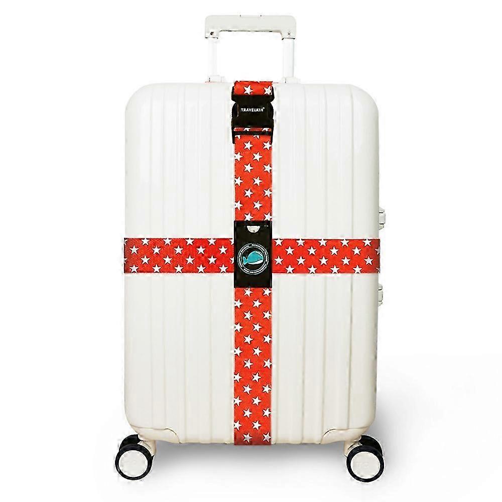 Travel Suitcase Packing Strap Fixed Belt (without Password)