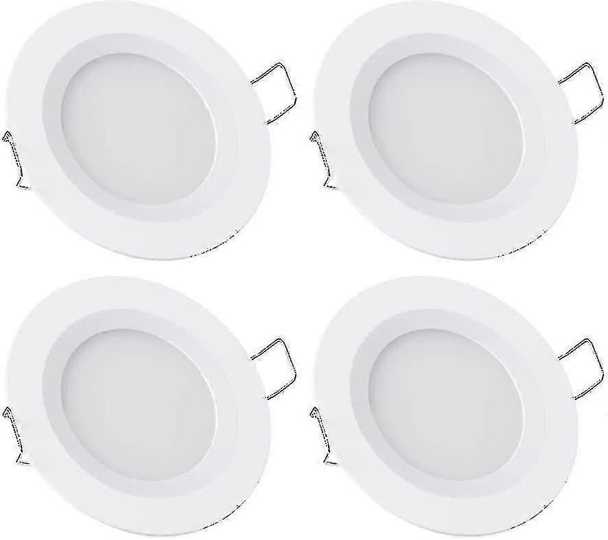 4x 12V LED Recessed Ceiling Light 3W 3200K Dimmable