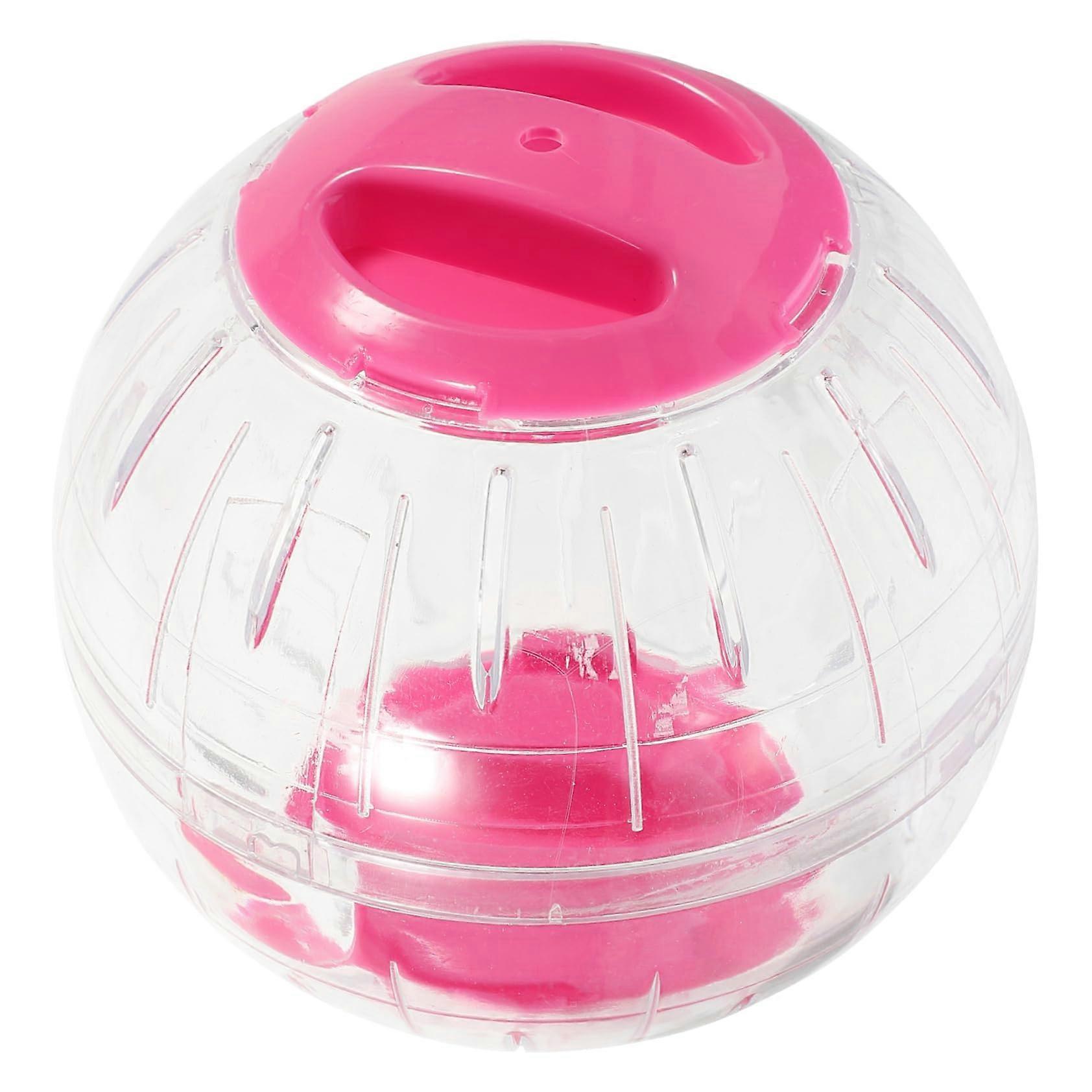 Mini-exercise for Hamster - Interactive Portable Toy 2.75 Inch Diameter Pink for Pets