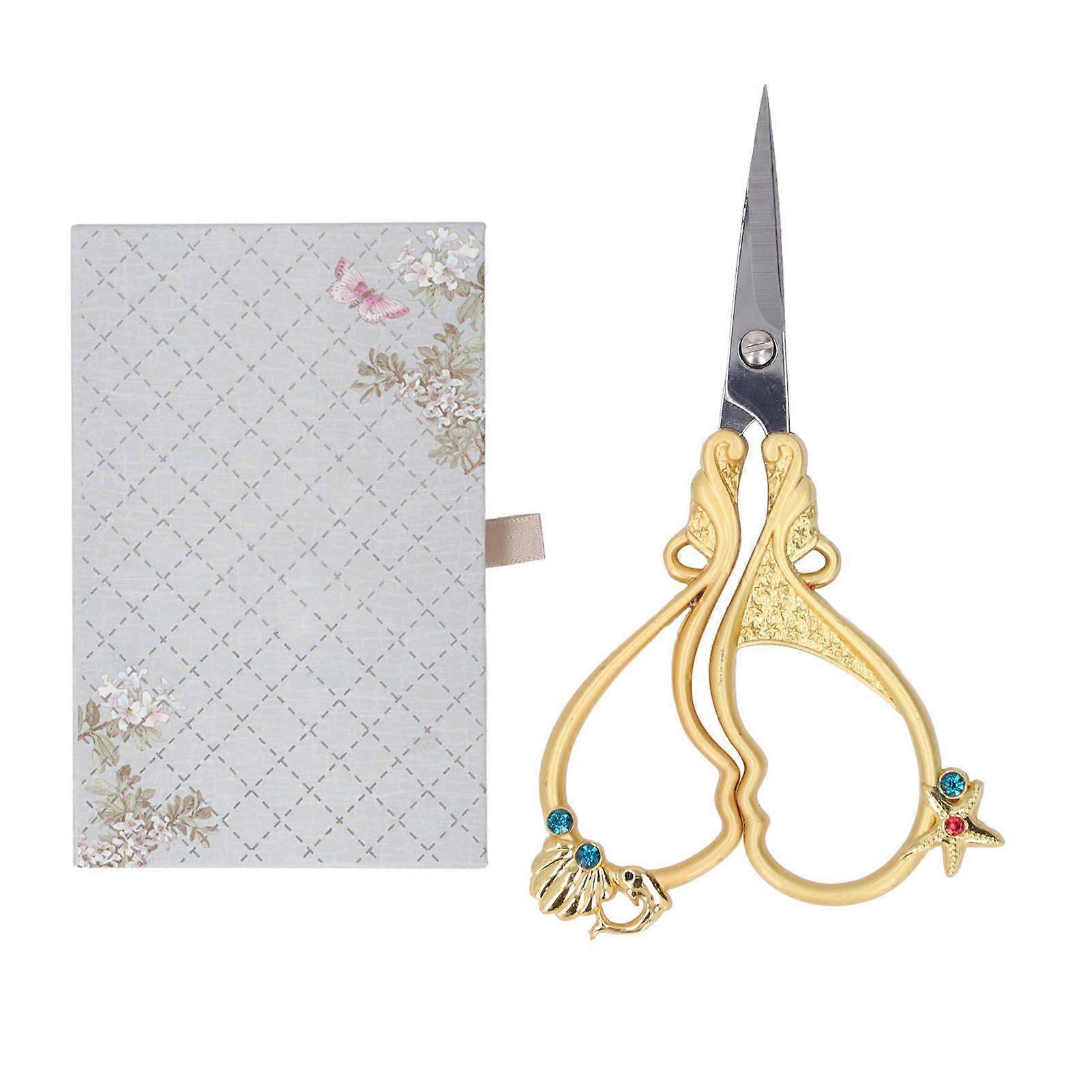 2025 Latest Model  Vintage Embroidery Scissors Sharpness Blade Rustproof