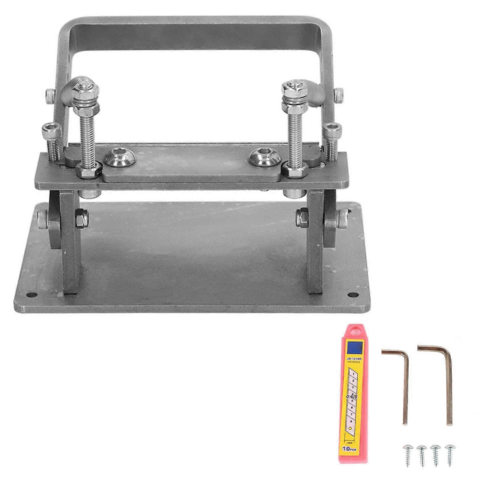 2025 Latest Model  Manual Leather Peeling Machine DIY Light Weight Stainless