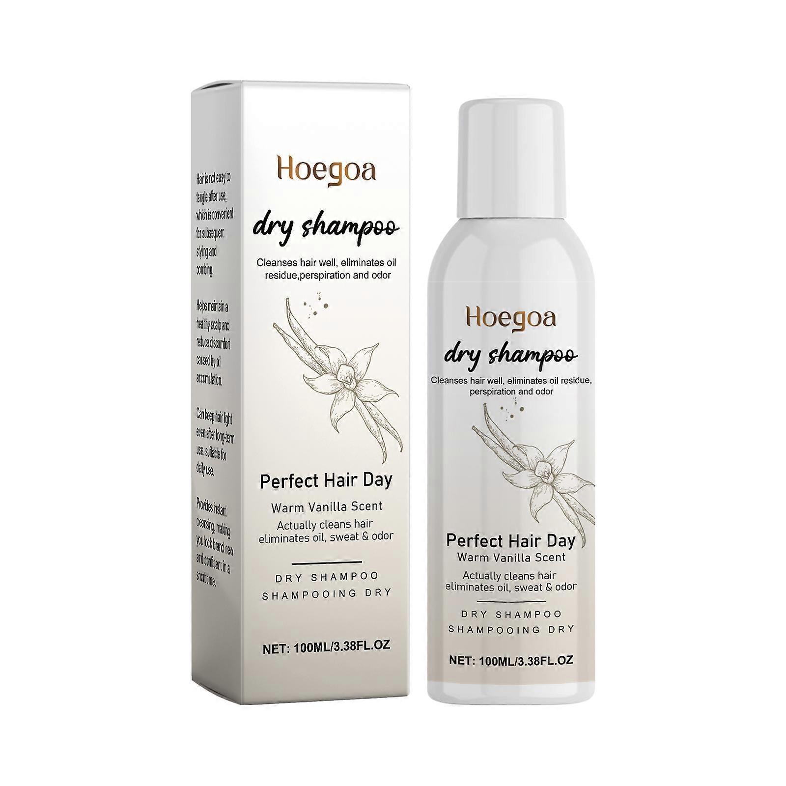 بخاخ هويغوا الفانيليا للشعر الجاف بخاخ لطيف للإصلاح المجعد والرقيق السهل للشعر الجاف