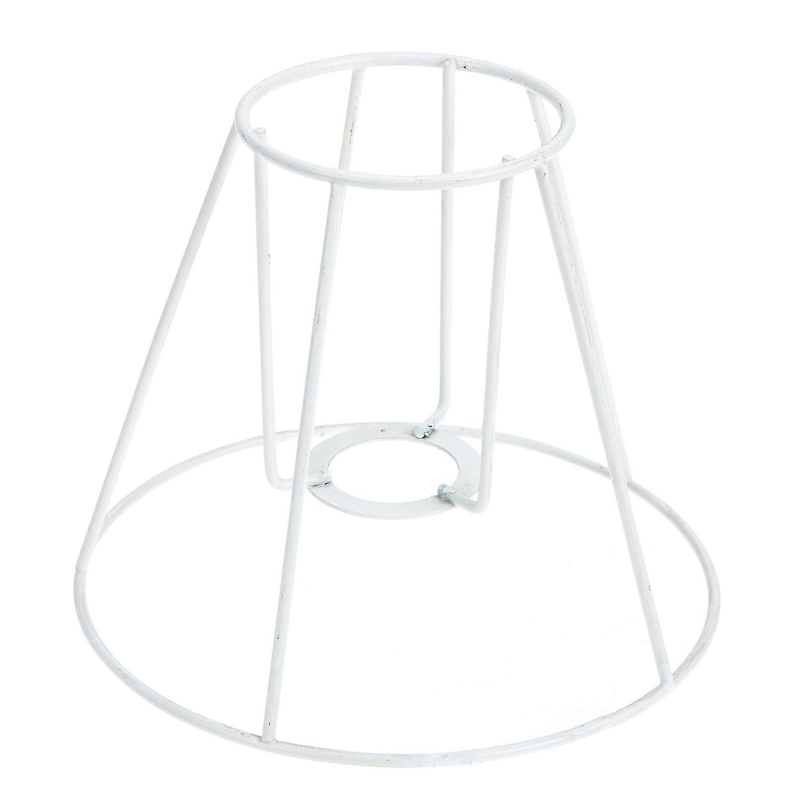 Diy Iron Art Lamp Shade Frame Decorative Drum Ring Lamp Holder For Home Office Cafe Sturdy Metal Light Cage Guard Custom Chandelier Projects