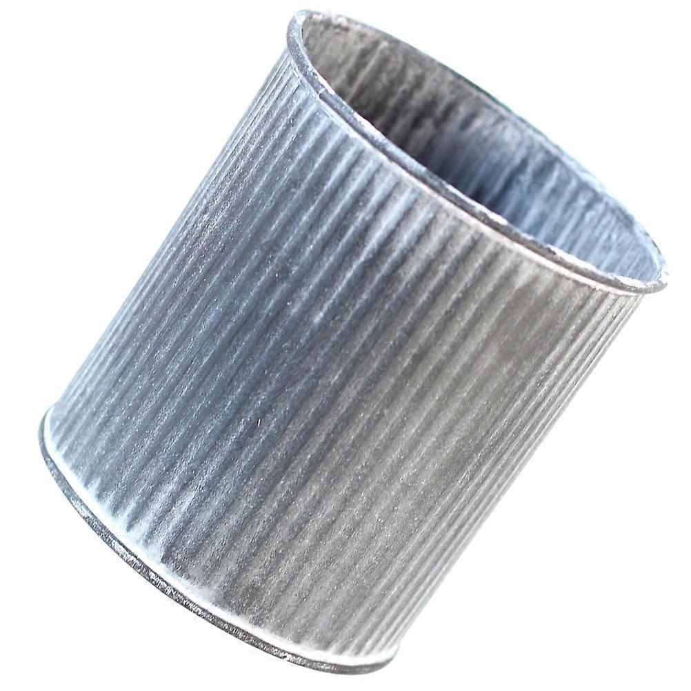 Vintage Flower Vase Iron Flower Container Cottage Decor Rust Proof 1Set