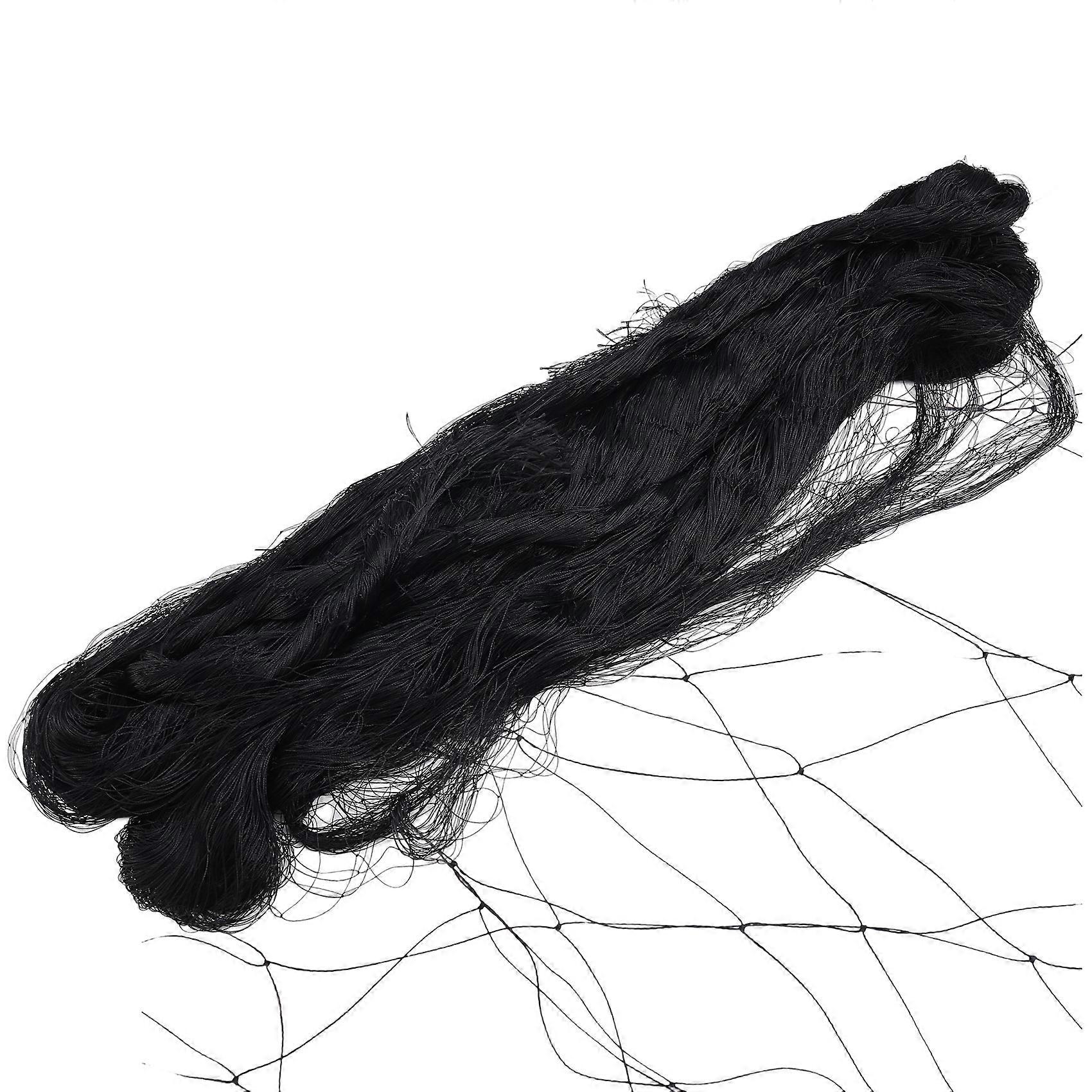 Black Nylon Anti Bird Net Netting Mesh for Fruit Crop Plant Tree Bird-Preventing Netting 15X7.5M