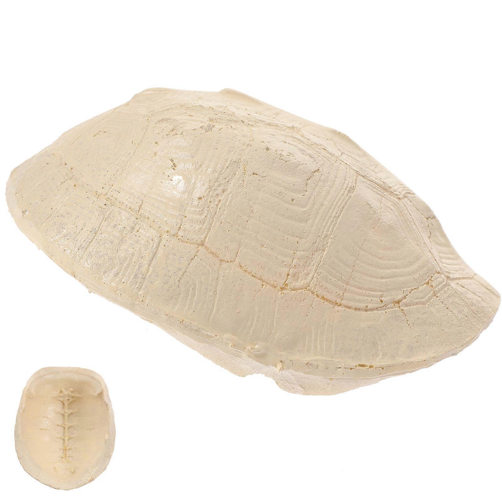 Reptile Hide Caves Turtle Platform Resting Reptile Accessories Naturalistic Design 5×3.9×2in Hiding 1Set