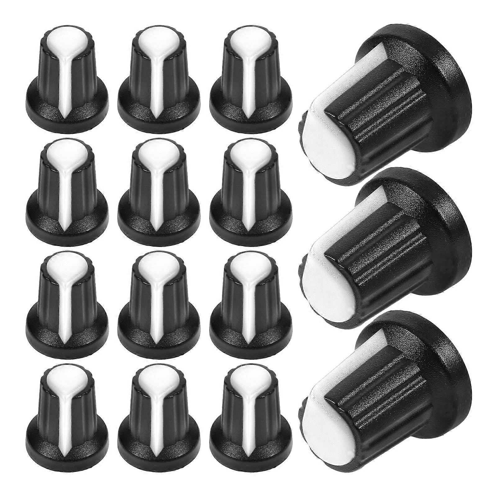 It looks like you're referring to a product listing for **DJ mixer control knobs**—specifically, **20 pieces of reusable potentiometer knob hats**