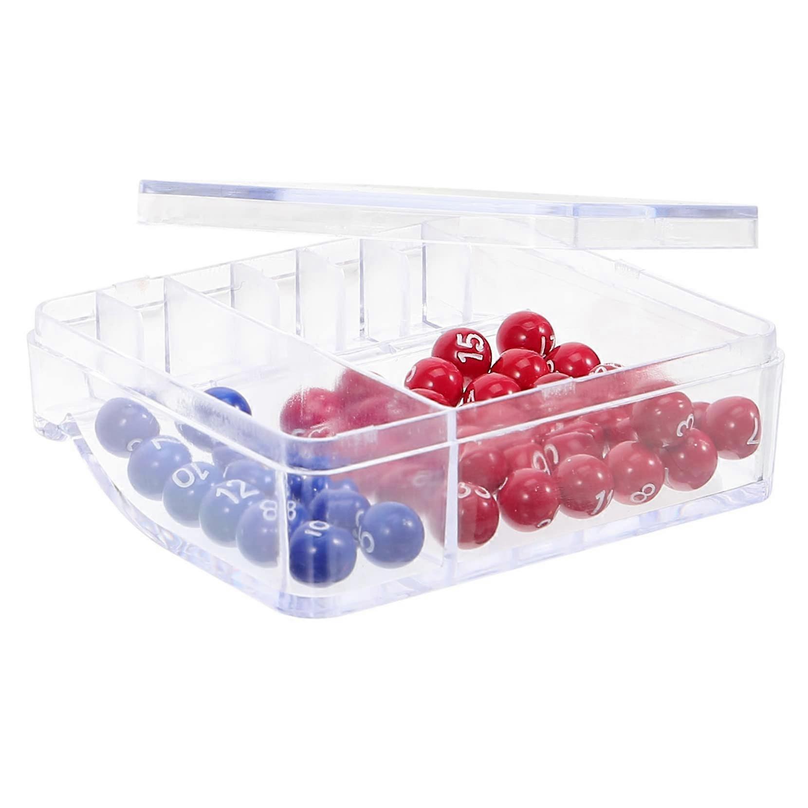 Lottery Ball Calling Ball Lucky Number Machine Lottery Number Picker Lottery Balls Lucky Ball Machine Toy Lottery Ball Machine Number Ball Acrylic