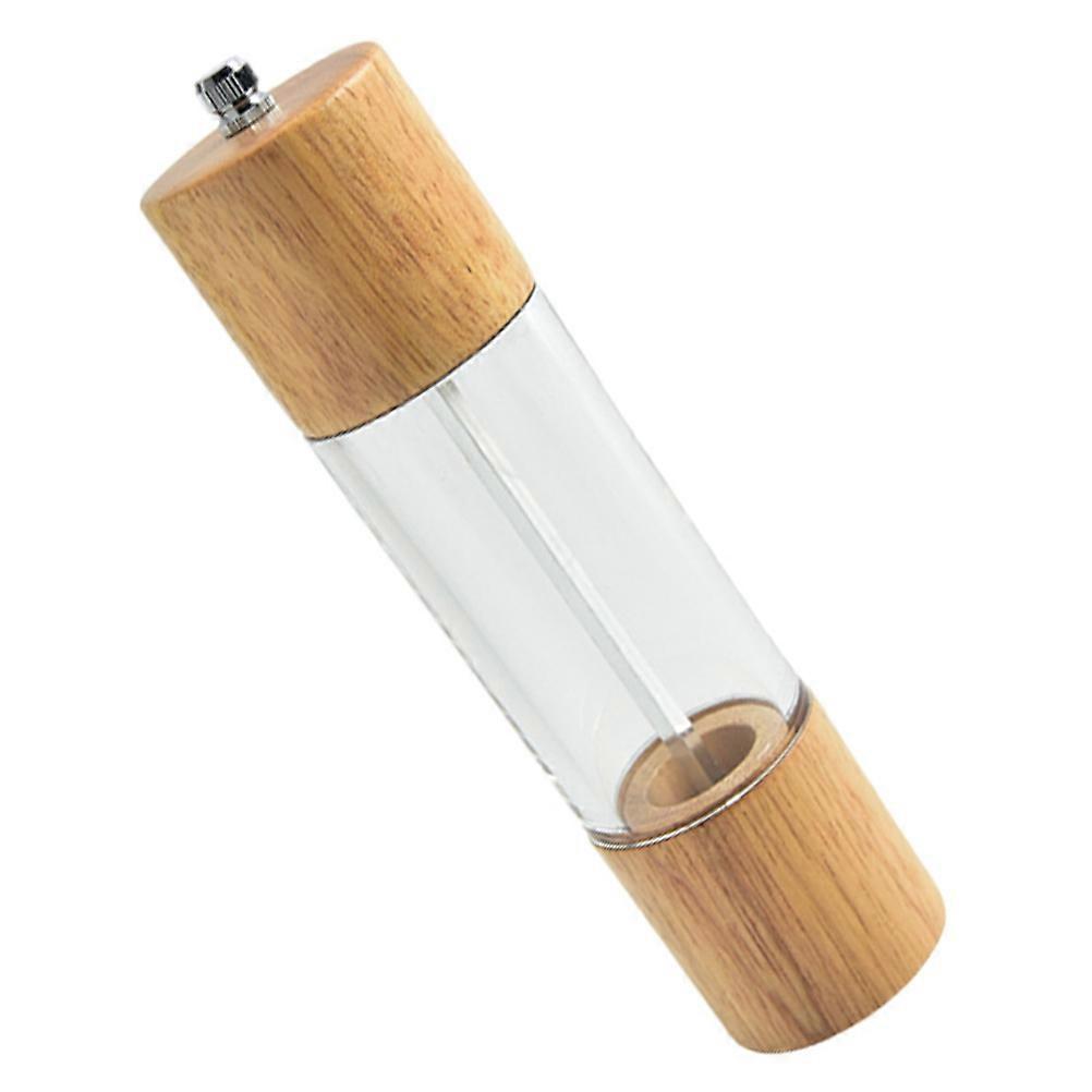 Conical Spice Bottle For Kitchen Tool With Wood Material 8.45x2.04x2.04in 1Set