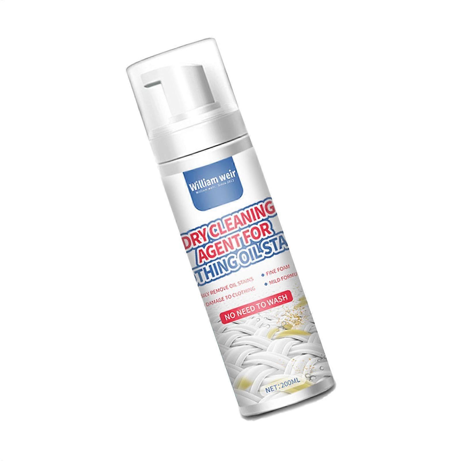 Dry Stain Remover for Clothes Eliminates Stains, Odors Safe, Effective Cleaner for Oil, Makeup, Wine