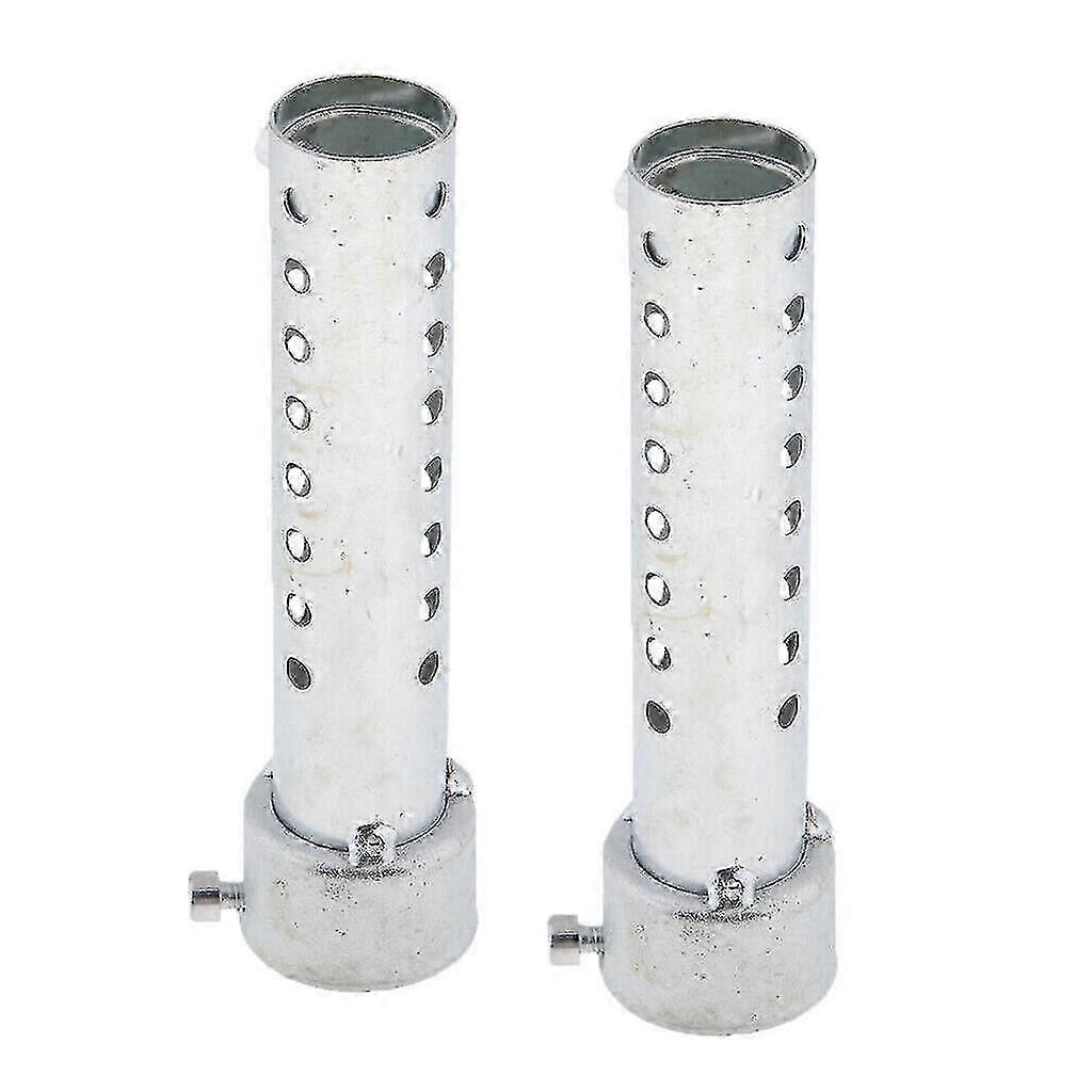 2Pcs Motorfiets 35mm Uitlaatdemper Insert Baffle Muffler Staal..