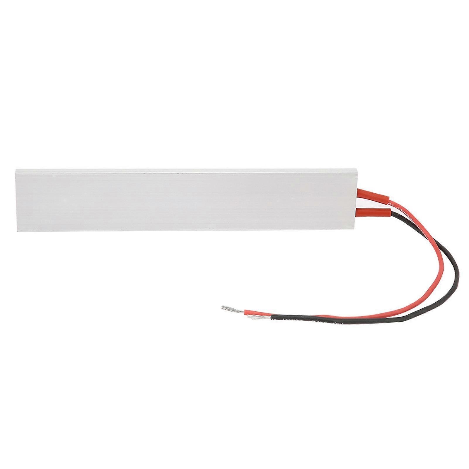 Plaque d’élément chauffant PTC de boîtier en aluminium de 150 * 28,5 mm (12 V / 220 °C)