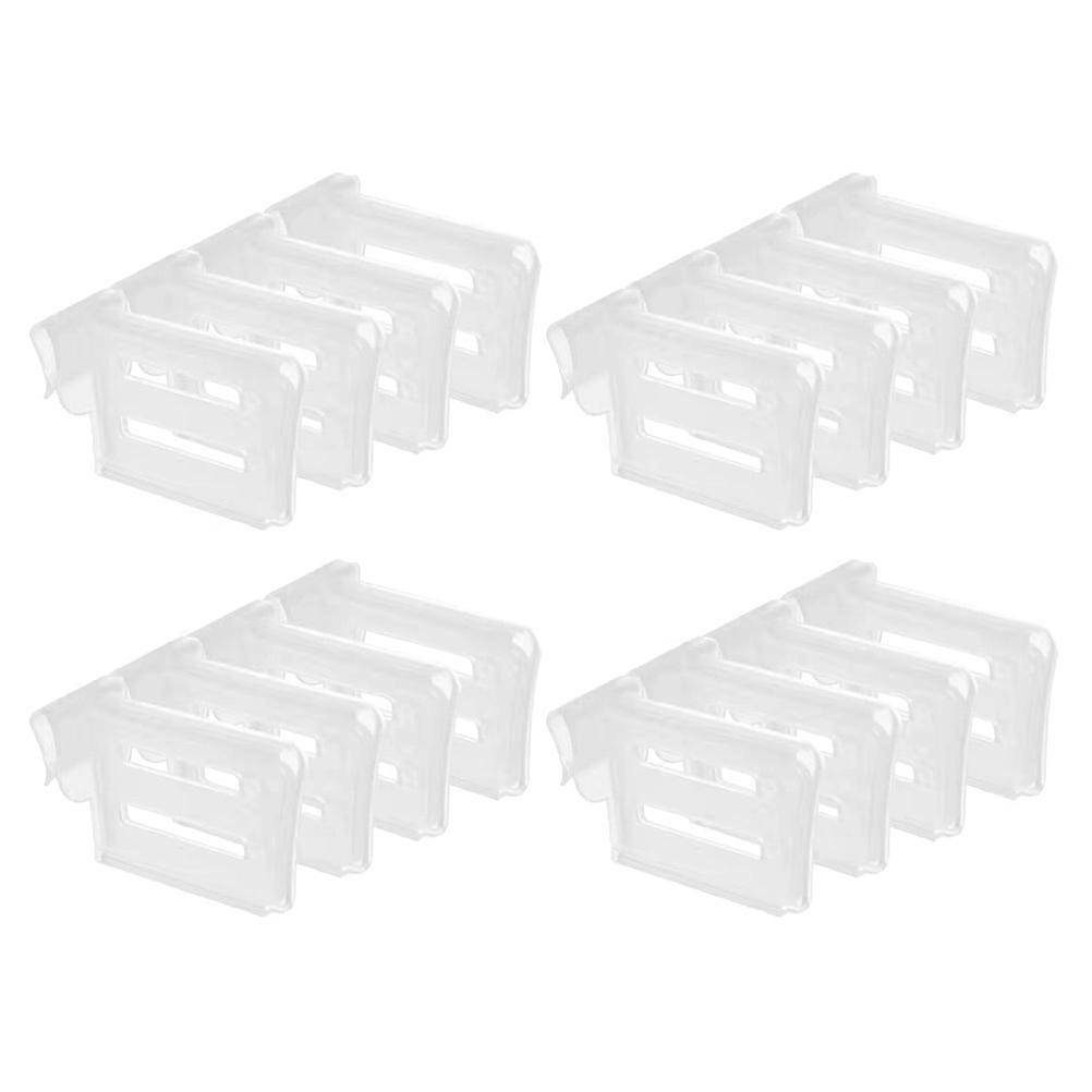 Fridge Compartment Divider Set PP Material Easy to Classify and Find Small Items 4 Sets