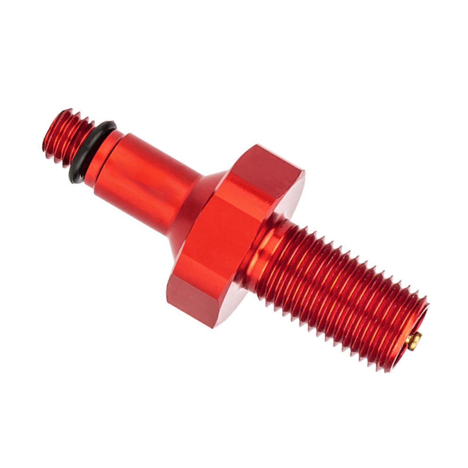 Compacts Air Valves Adapters Bicycles Shock Pumps Thread Converter Tool for Multiple Applications  Red