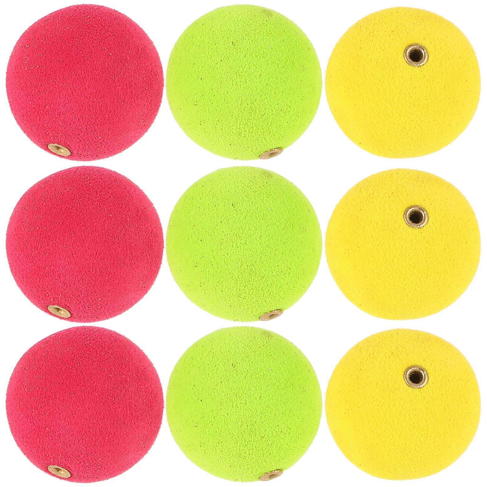 Foam and Copper Fishing bobbers with Grip for Fishing Use Assorted Color 12pcs