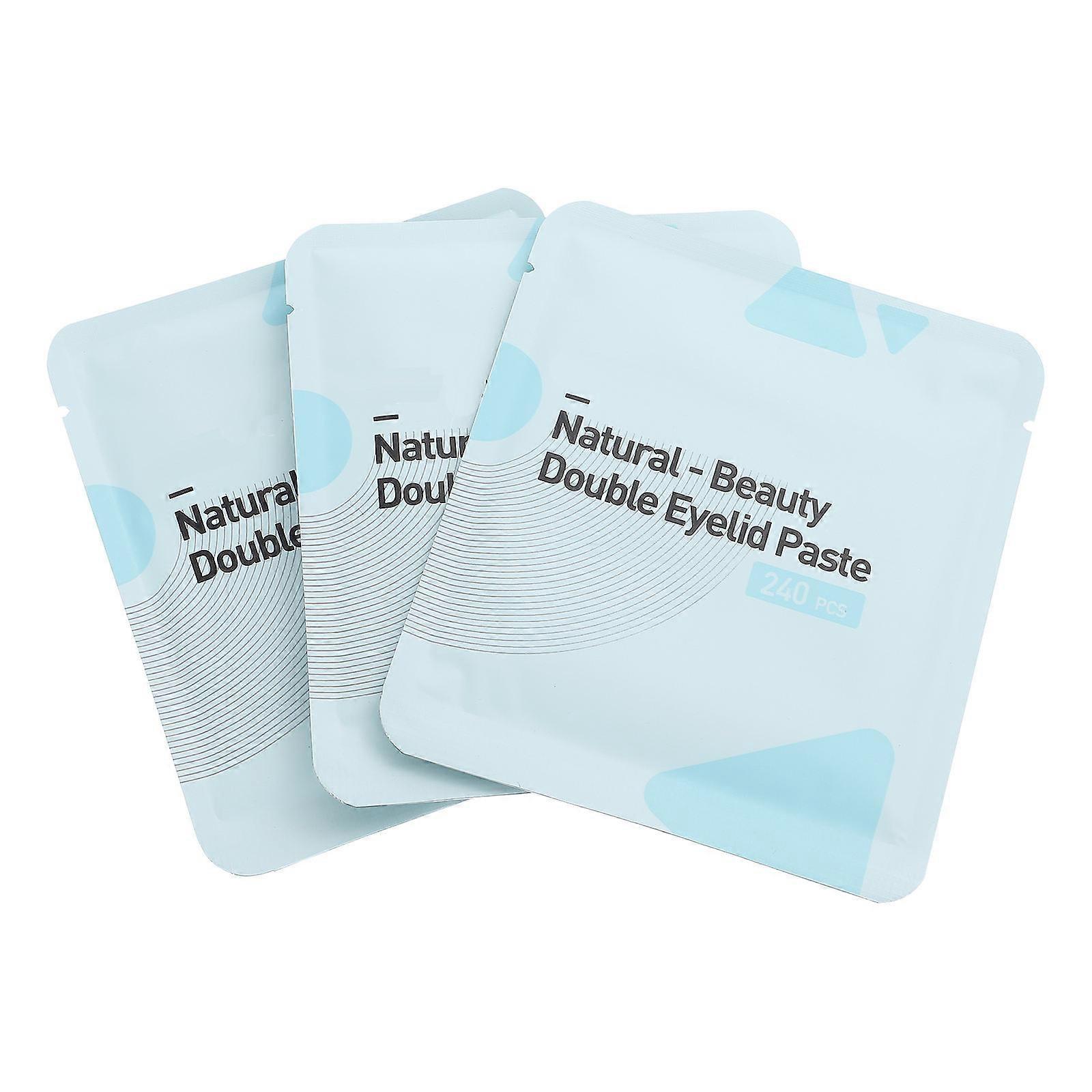 Blue Fiber Eye Patch Tool for Decor with Invisible Texture and Comfortable Fit 3 Sets