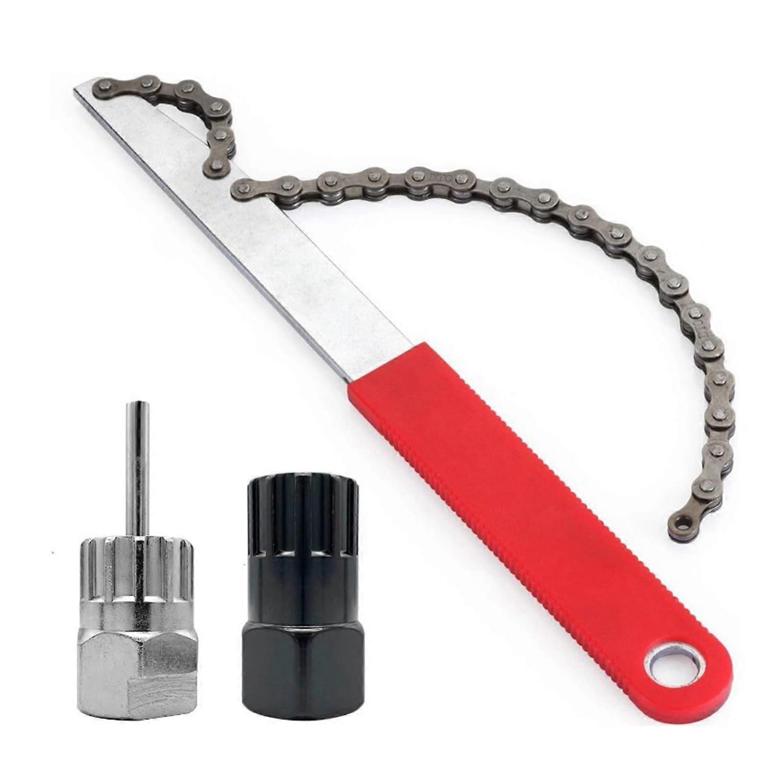 Chain Whip, Bicycle Chain Whip Sprocket Remover, Cassette Removal Tool