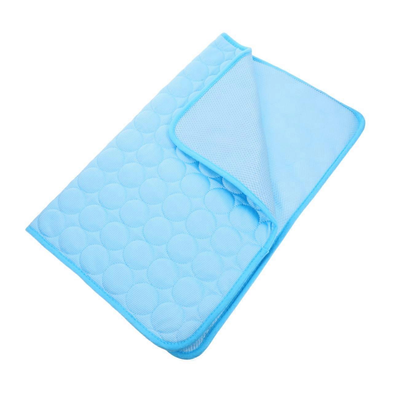 Cooling Mat For Dogs And Cats - Self-Cooling, Washable, Breathable Pet Pad For Summer, Relaxing And Playing