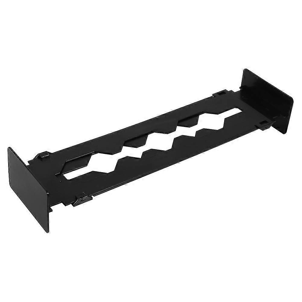 Adjustable Black Kitchen Drawer Divider & Storage Organizer - Customizable Solutions for Neat Cutlery & Utensil Organization