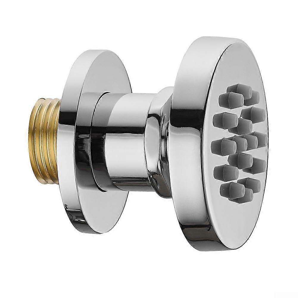 2' Shower Body Jet, Adjustable  Pressure Spray, Wall Mount, Rotating (Chrome)