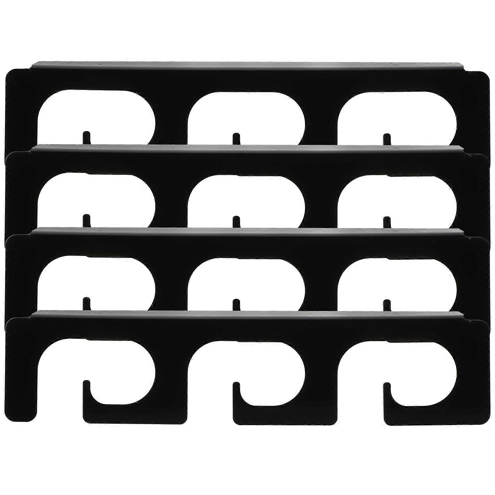 2 Pairs Fishing Rod Racks Fishing Rod Storage Brackets Wall/ceiling Mounted Fishing Rod Holder