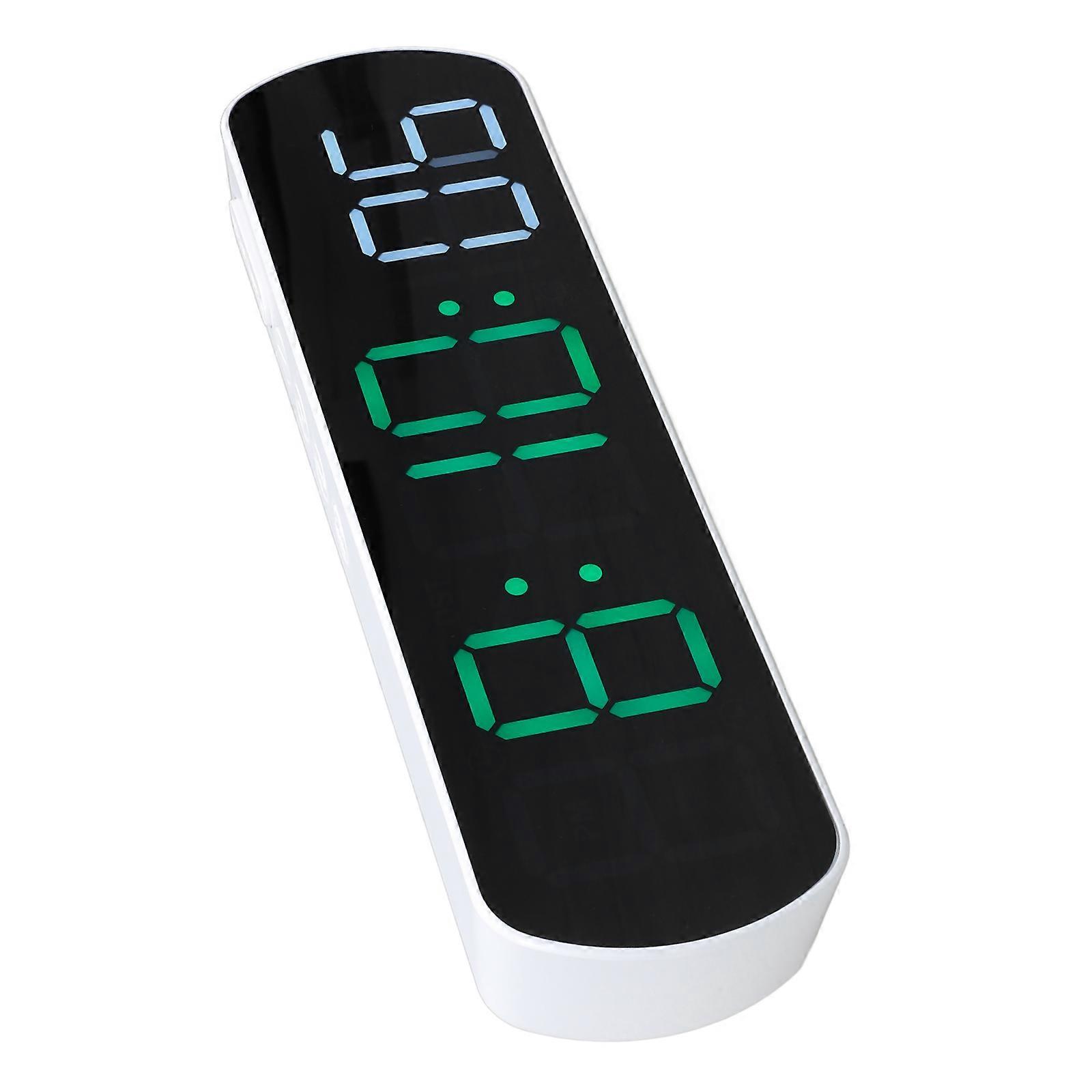 Desk Led Alarm Clock Couples Ideal Small Digital Clock Office Time Display Sturdy Design 1Set
