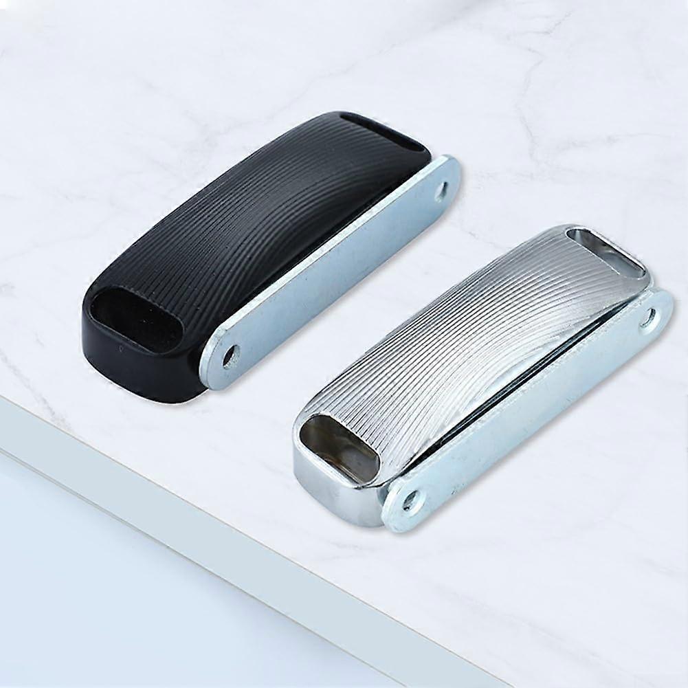 Magnet Closure System for Cabinets, Ultra-Thin Design, Strong and Versatile for Various Furniture Applications, Black