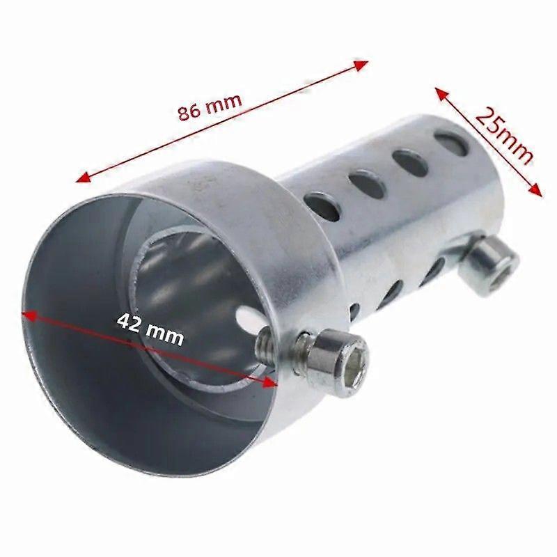 42mm/45mm/48mm Motorcycle Can DB Killer Silencer Noise Sound Eliminator Exhaust Adjustable Muffler Silencer-jc