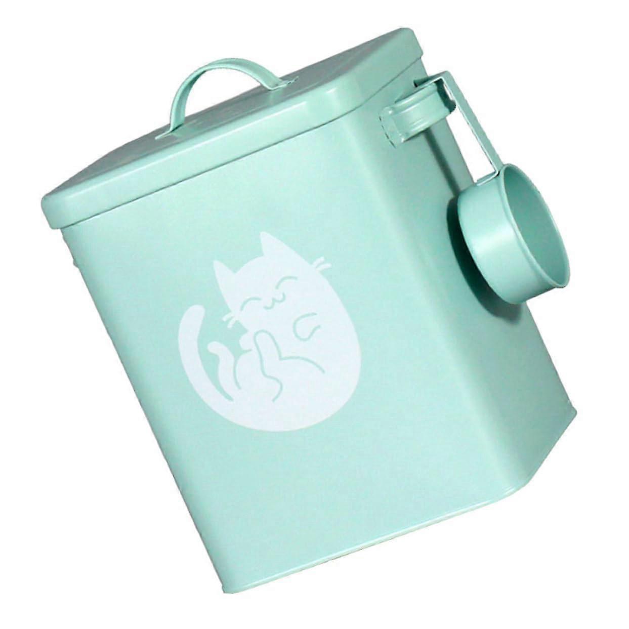 1 Set of Storage Containers for Cat Food, Storage Boxes for Daily Bucket with Cat Food, Pet Food Container, Treats for Cats, Cats, Dogs