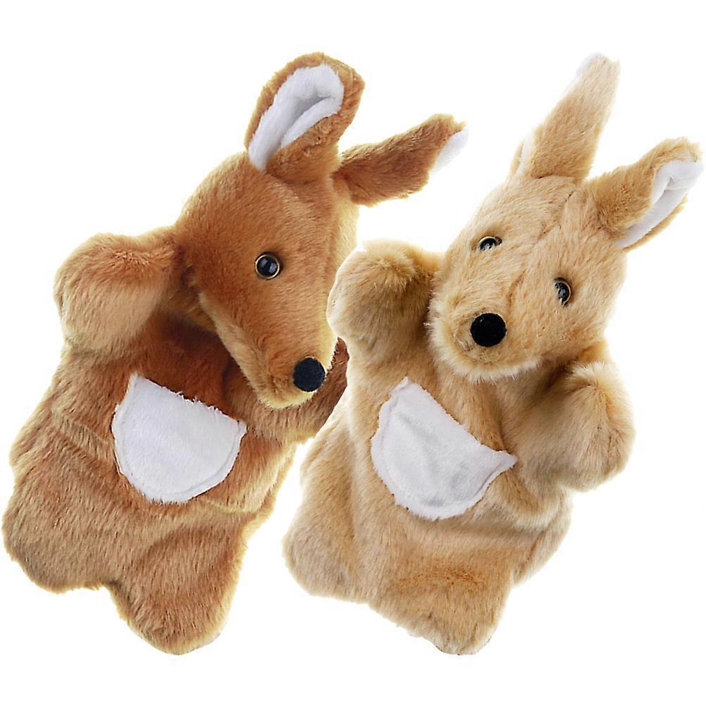 2Pcs Children Hand Puppet Educational Tool For Toddler Role Playing Ideal For Party Supplies And Family Time