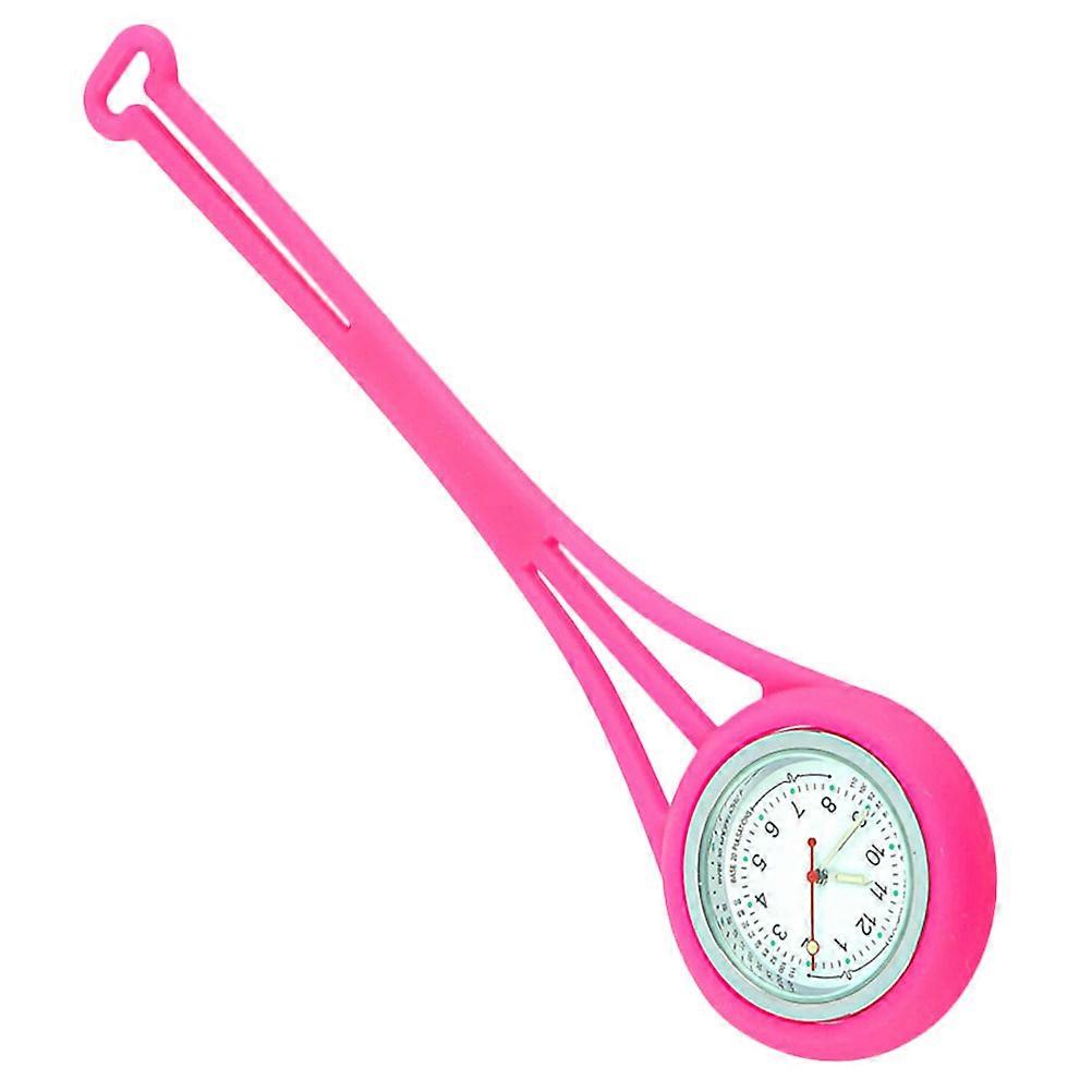 Silicone Nurse Watch With Detail Ideal For Hospital Use And Daily Work With Round Shape 1Pc
