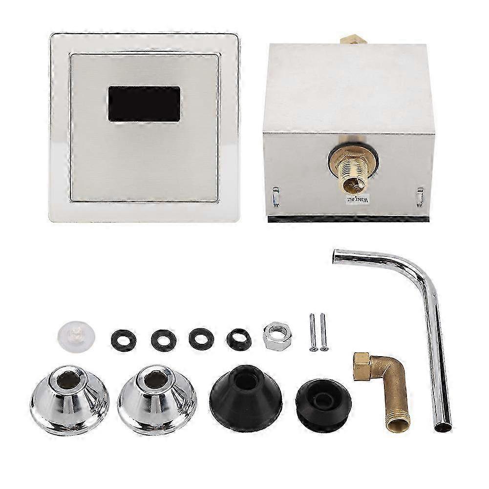 Automatic Hygienic Water-Saving Electronic Urinal Flusher with Urine Sensor - Inductive Toilet Flush System for Enhanced Hygiene