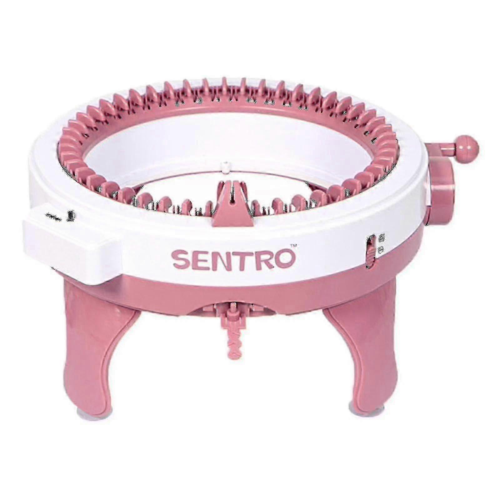 Knitting Machine Smart Weaving Loom Round Knitting Machines Knitting Board Rotating Double Knit Loom(48 Pins)