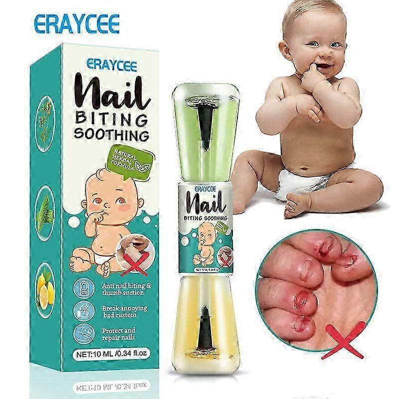 Traitement de rongement des ongles pour les enfants, vernis à ongles anti-morsure au goût amer, arrête efficacement de se mordre les ongles et sucer le pouce