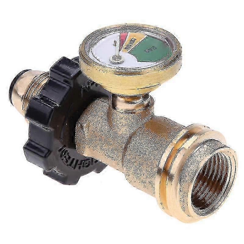 Propane Tank Pressure Gauge Meter Universal Leak Detector Compatible with Qcc1 E5m1