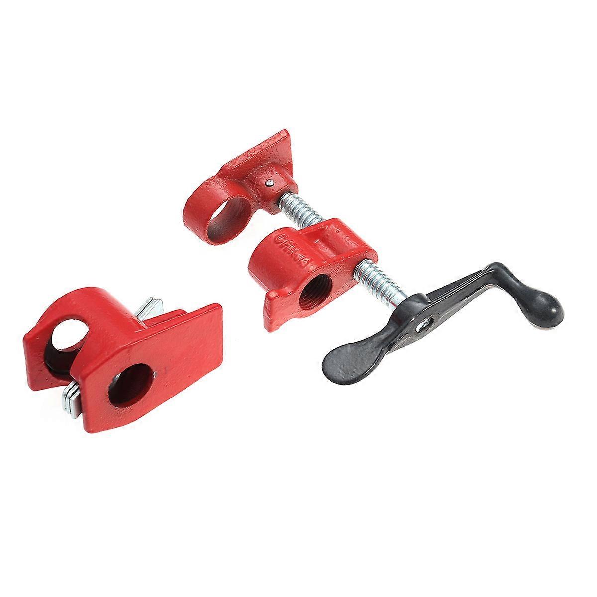 Red Woodworking Clamp Set For Woodworking Professionals 1 Set Gluing Function