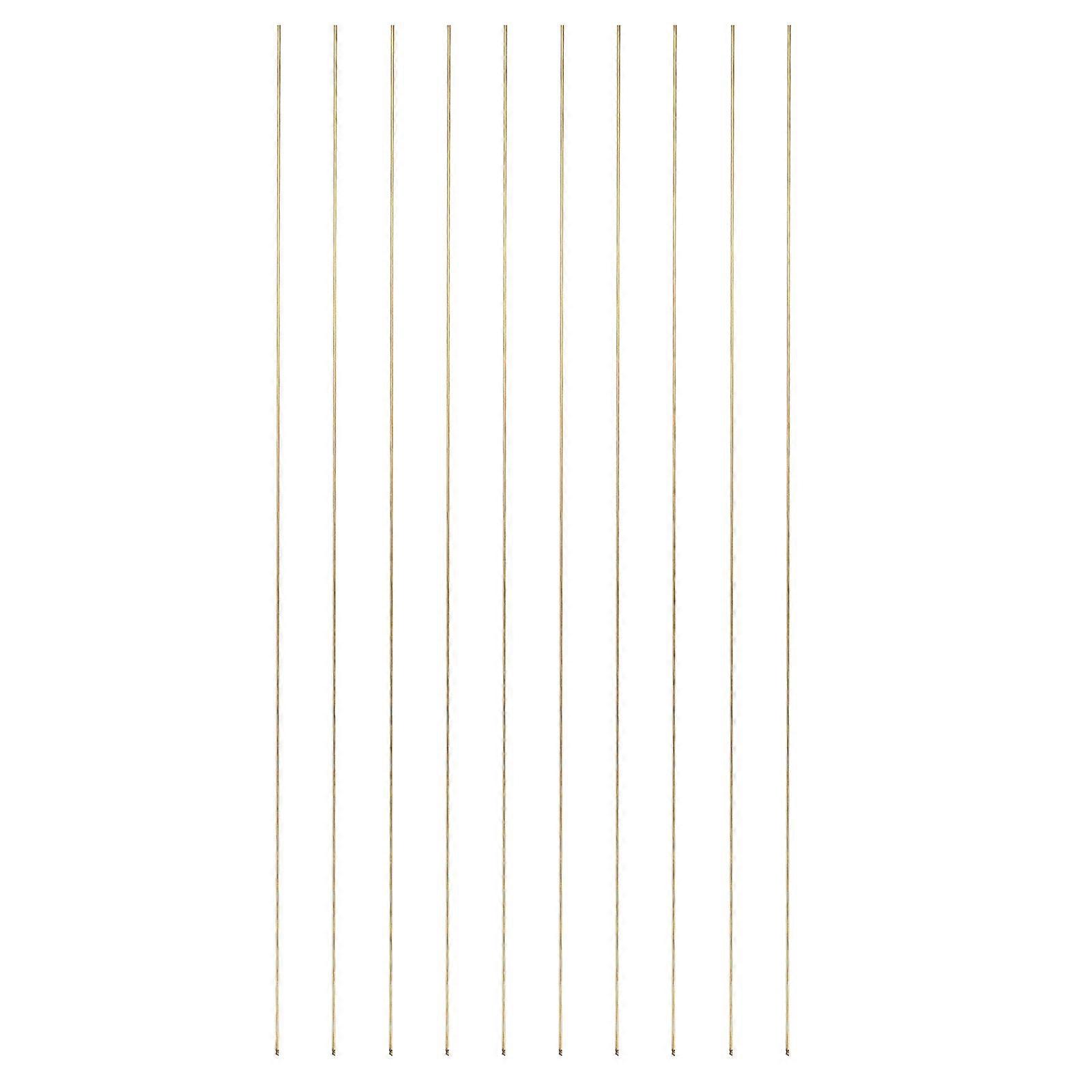 Golden Copper Sticks for Clay Supporting Piles 25Pcs Practical Materials for Sculpture and DIY Art