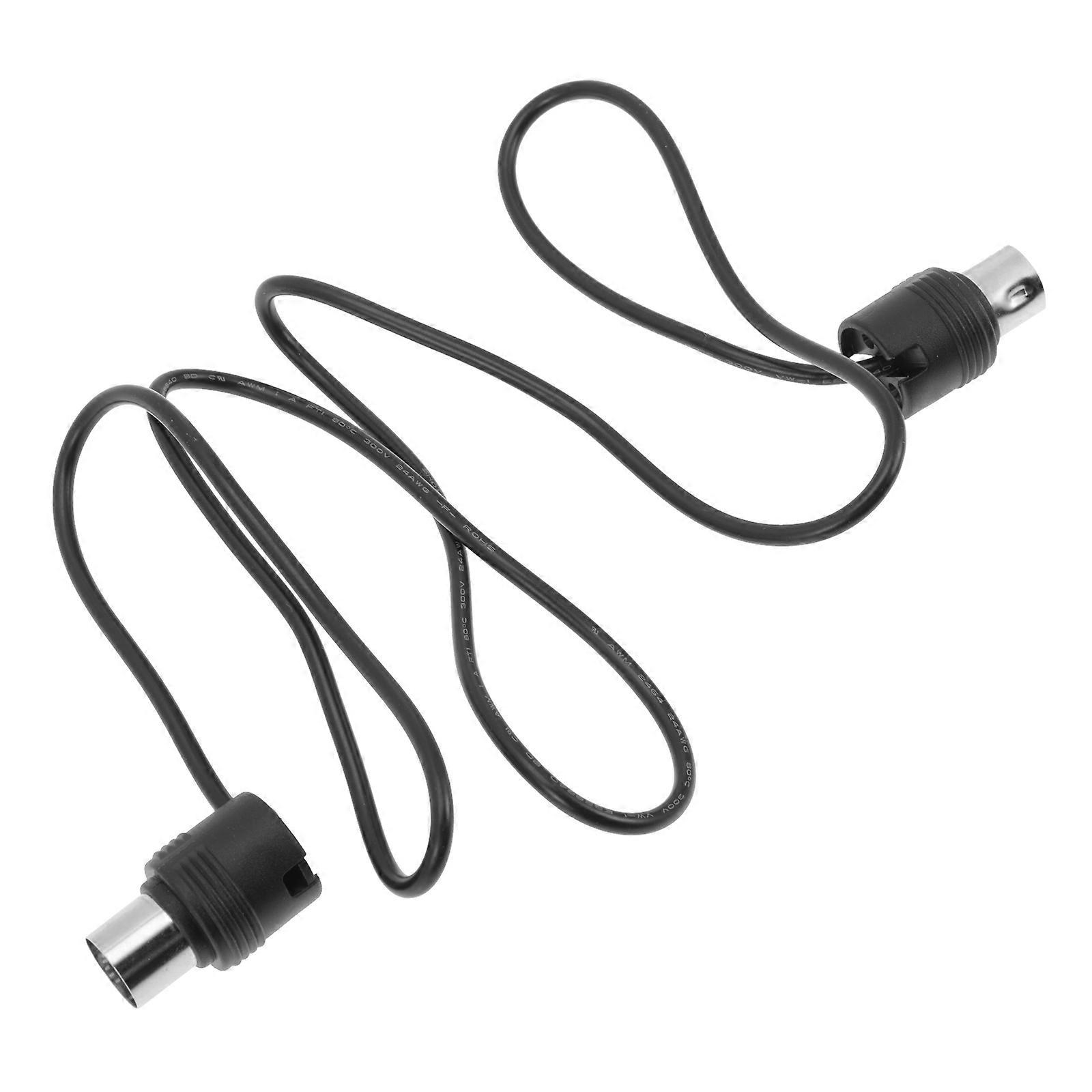 Midi Male to Male Extension Cable with Pin Din Adapter for Synthesizers, Keyboards, and Music Instruments – Durable, Lightweight, High Fidelity Audio