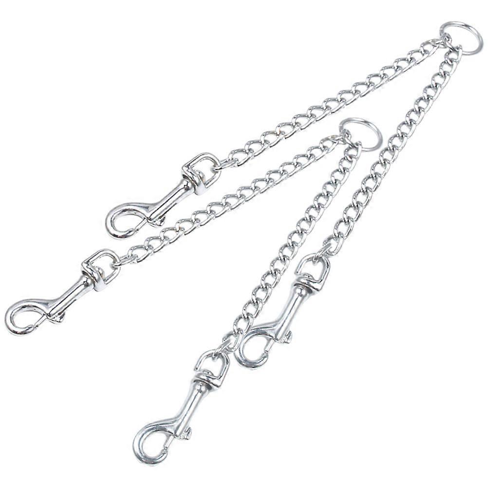 2stk Heavy Duty hundehalsbånd spænder backup lås snor stik til kæledyr